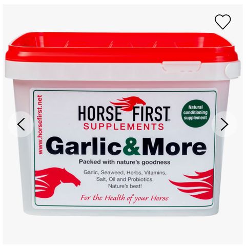 tilskudd hest - Garlic & More