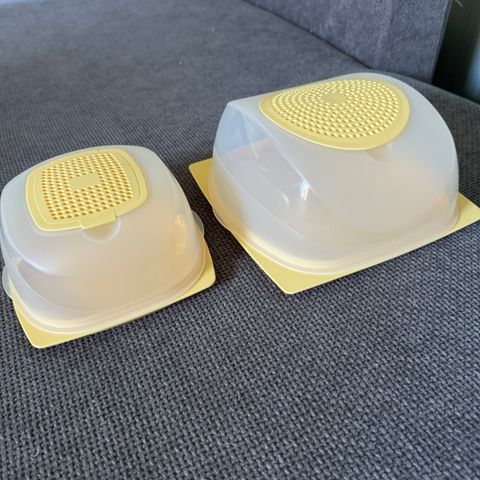 Tupperware osteklokker