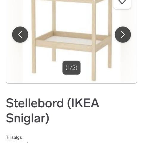 Stellebord IKEA