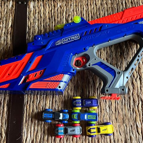 nerf nitro guns m/biler