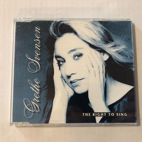 GRETHE SVENSEN / THE RIGHT TO SING - CD SINGLE - PROMO