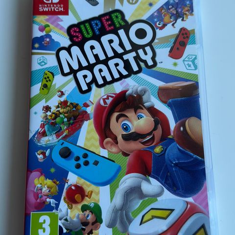 Super Mario Party kun brukt 1 gang!