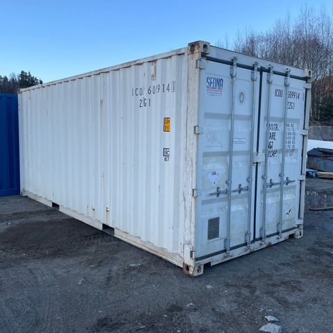 20 fot lagercontainer