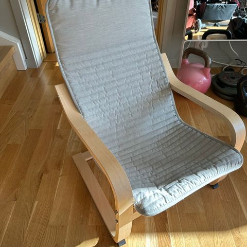 Poäng barnelenestol fra IKEA