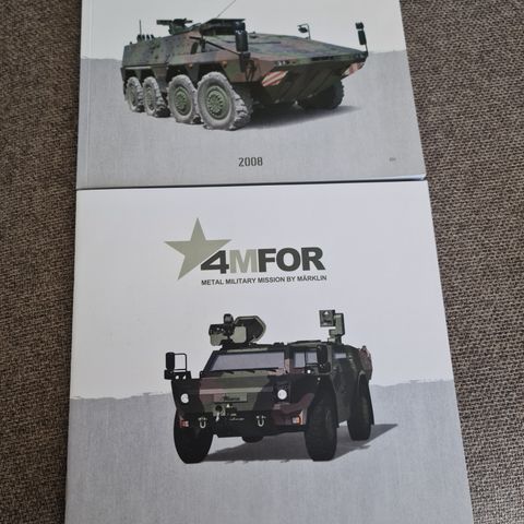 Marklin 4MFOR katalog 2007 og 2008