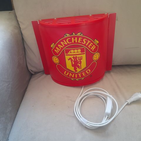 Manchester United lampe