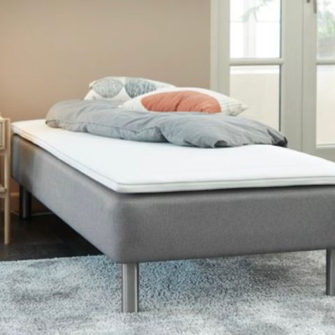 IKEA seng 90x200 grå farge