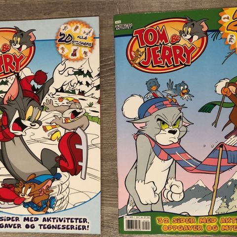 Tom og Jerry - Aktivitetshefte + Tegneserier