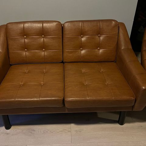 Retro sofa og lenestol fra 70-tallet