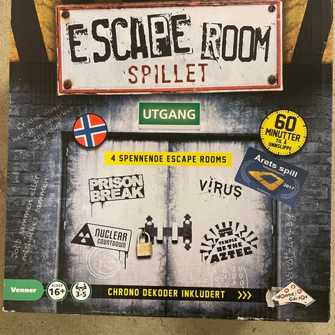 Escape room spill