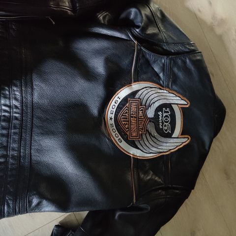 Harley Davidson skinn jakke