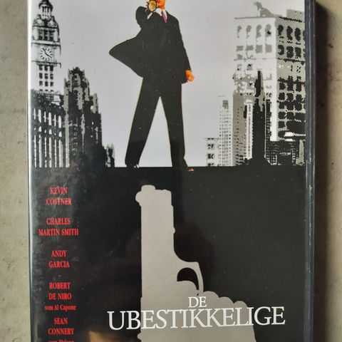 De Ubestikkelige - The Untouchables ( DVD) - 1987 - 76 kr inkl frakt