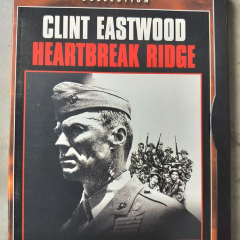 Heartbreak Ridge ( DVD) Clint Eastwood - 1986 - 100 kr inkl frakt