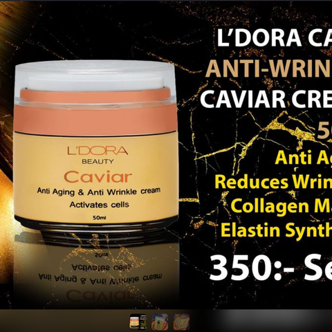 ANTI AGE and Wrinkle Caviar L`DORA Cream