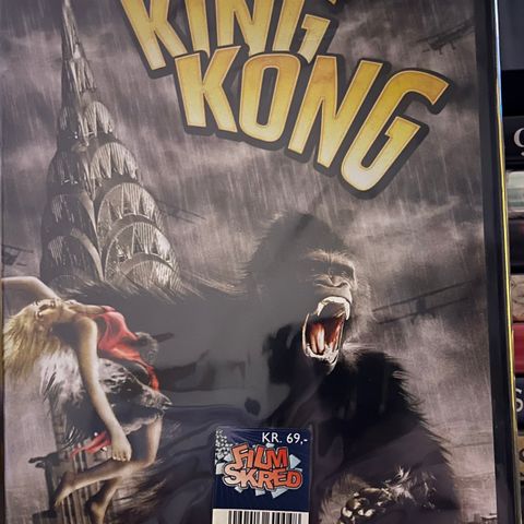 King Kong(Ny i Plast)-95kr  ved kjøp av 3 filmer:-)