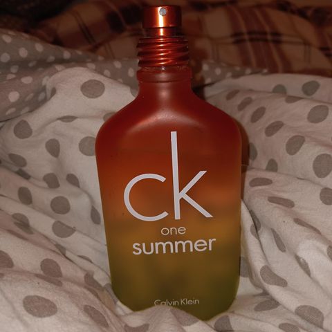 Calvin Klein One summer