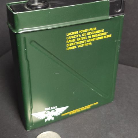 WH40k tinn - Imperial Lasgun Power Pack