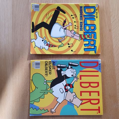 To hefter om Dilbert