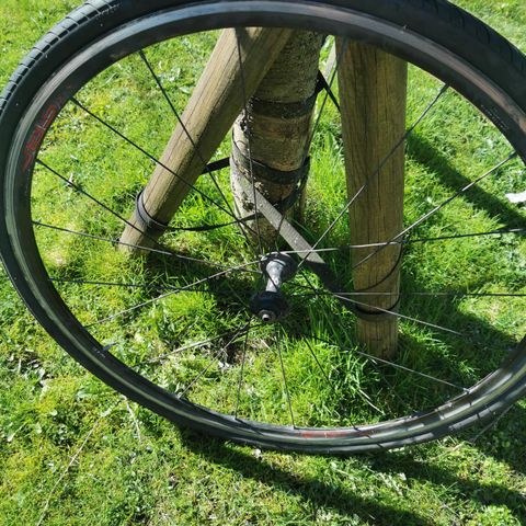 Landvei sykkel hjul