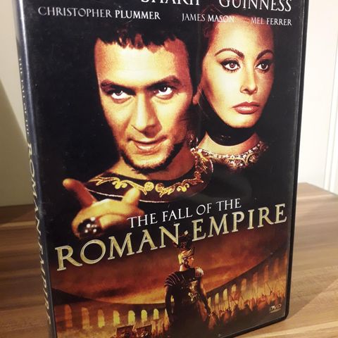 The Fall of the Roman Empire (norsk tekst) 1964 DVD