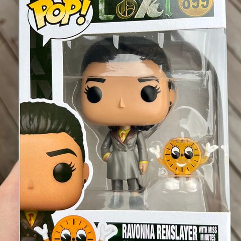 Funko Pop! Ravonna Renslayer with Miss Minutes | Loki | Marvel Studios (899)