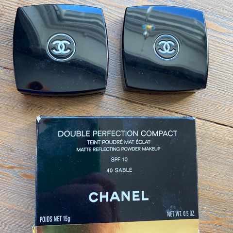 Chanel pudder og øyenskygge x2