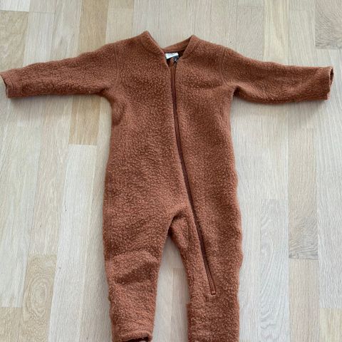 Hust&Claire ullfleece dress til baby/barn str 80