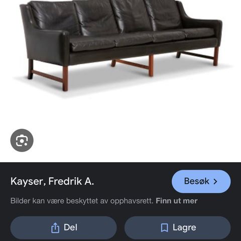 Vatne 4 seter sofa