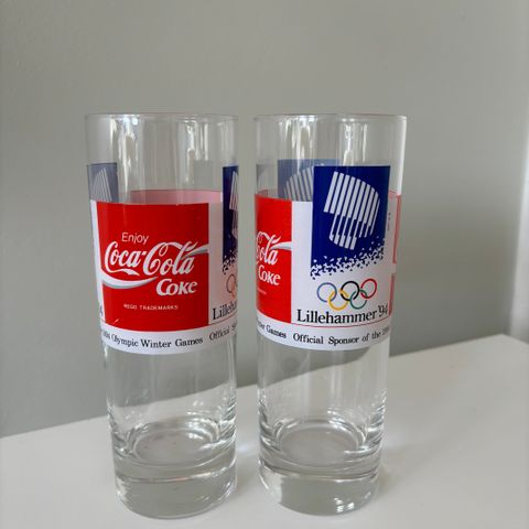 Coca Cola glass. OL Lillehammer’94