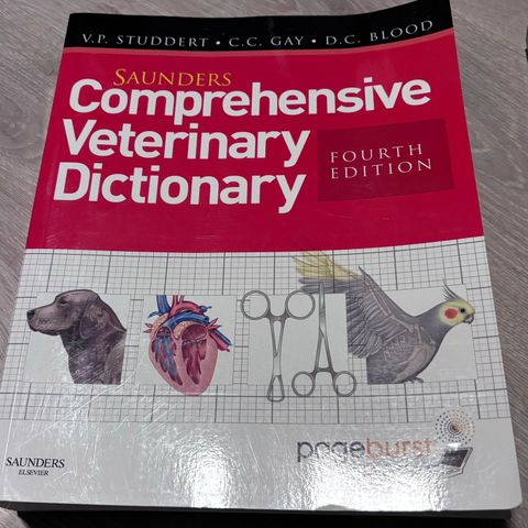 Comprehensive veterinary dictionary
