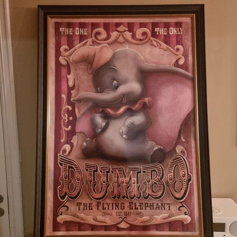 Originalt Dumbo bilde fra Disney