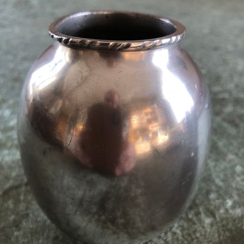 BM Tinn vase H93mm