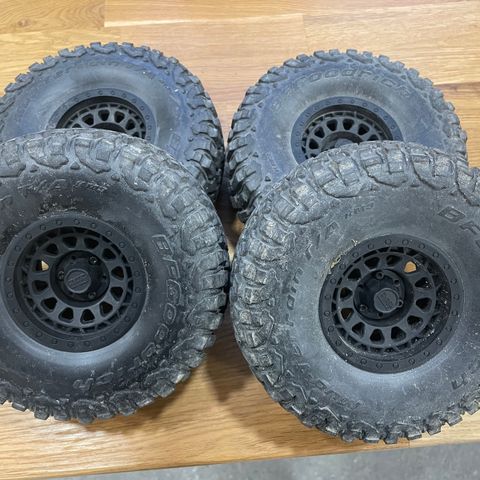 Axial SCX6 Hjulsett komplett