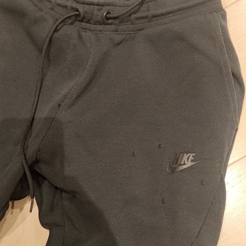 Nike tech fleece bukse gutt svart small