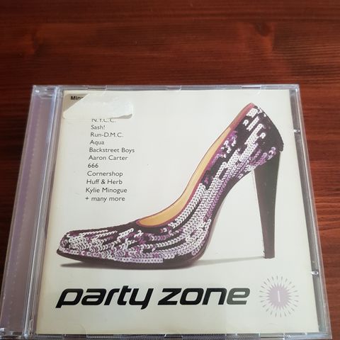 Party Zone 1 og 7 cd