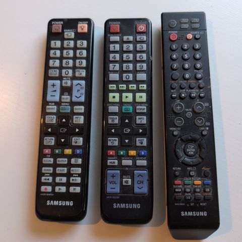 Samsung TV fjernkontroller