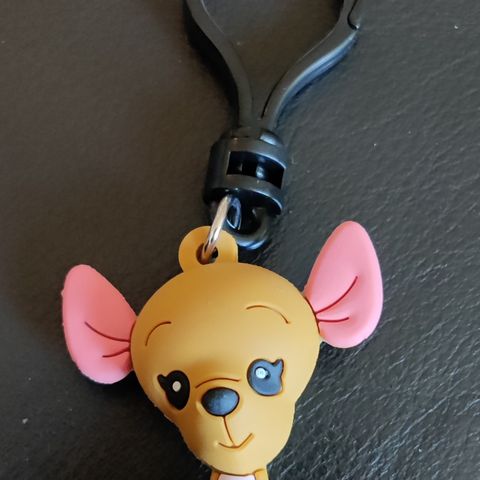 Disney Ole Brumm/Winnie the Pooh figuren: Kengu med Ru nøkkelring/bag clip