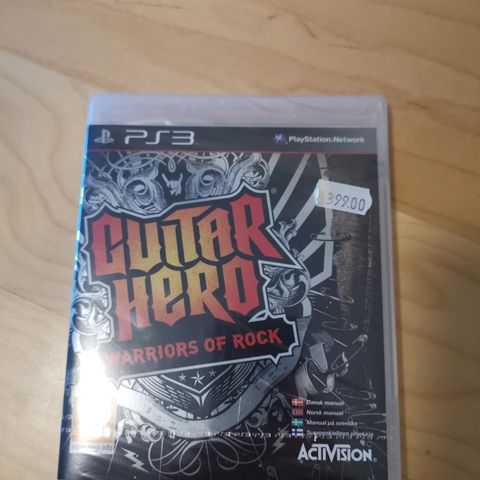Guitar Hero Warriors of Rock (ny) / PS3