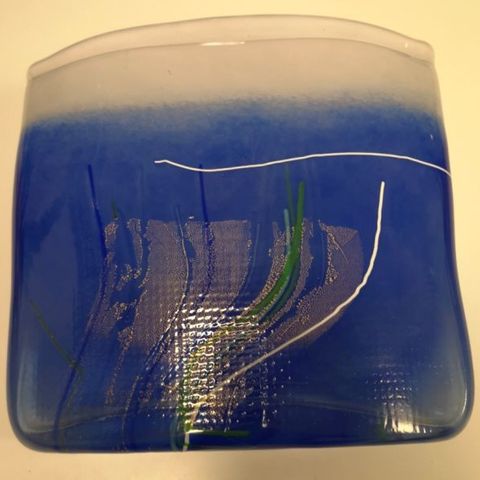 Hadeland Glassverk- kunstglassvase