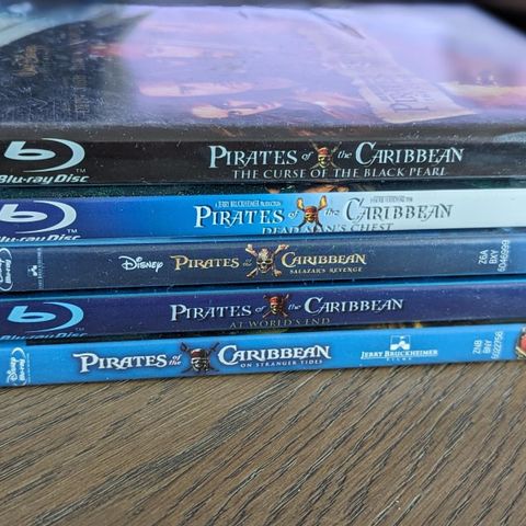 Pirates of the Caribbean - Blu-ray