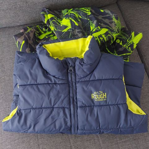 Softshell og vest str. 110