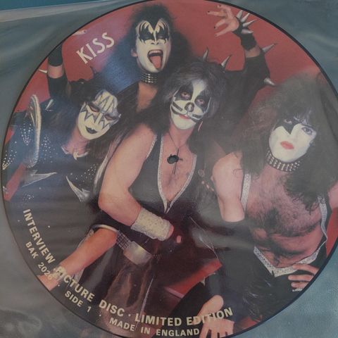 Kiss Intervju picture disc