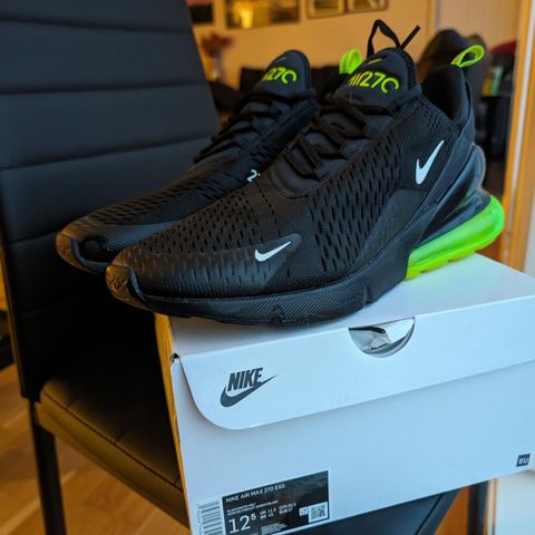 Nike Air Max 270 Ess. Størrelse 47