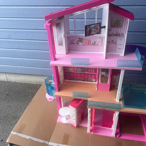 barbie hus