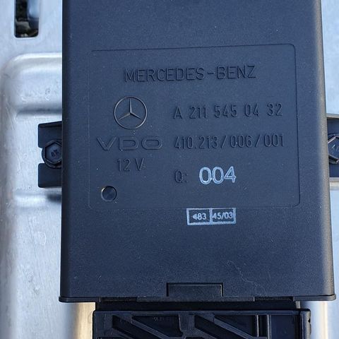 Mercedes styre enhet for nivå/luftfjæring