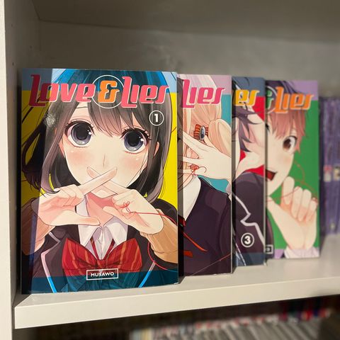 Love & Lies Manga vol. 1-4