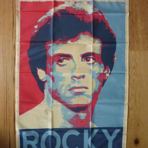 Sylvester Stallone/Rocky Balboa Banner/Flagg