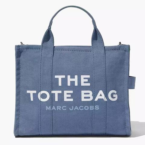 Marc Jacobs Tote bag blå medium