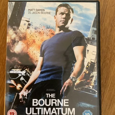 DVD Action The Bourne Ultimatum Remember everything forgive nothing Matt Damon