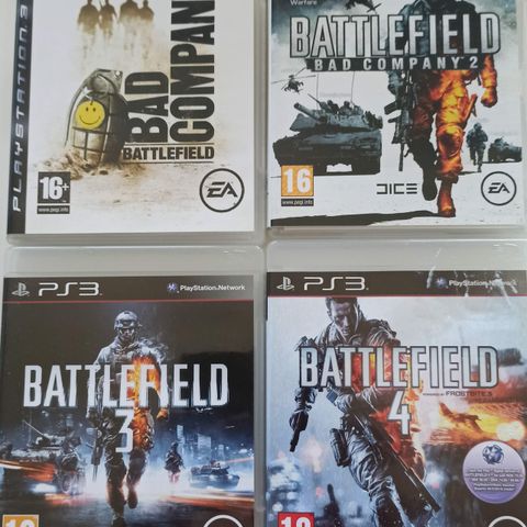 Battlefield ps3 spill serien